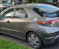 Honda civic 08 petrol 1.3 eco €280 tax per year 120 miles NCT July Tax June Good drive Easy pass NCT - Image 6/10