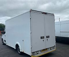 2018 Vauxhall Movano Low loader luton van - Image 2/4