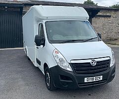 2018 Vauxhall Movano Low loader luton van - Image 4/4