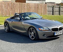 Grey 2003 BMW Z4 3.0l petrol convertible for sale may swap or P/X (bike, car ant etc)