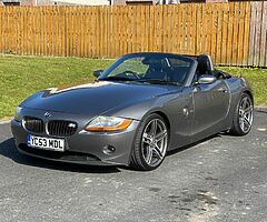 Grey 2003 BMW Z4 3.0l petrol convertible for sale may swap or P/X (bike, car ant etc) - Image 3/10