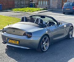 Grey 2003 BMW Z4 3.0l petrol convertible for sale may swap or P/X (bike, car ant etc) - Image 6/10