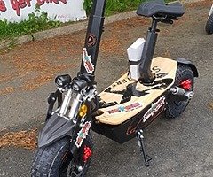 50 KPH Electric Scooter SXT 2000 Watt (FINANCE) AMAZING scoot @ muckandfun