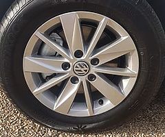 ORIGINAL VW 15 Inch alloys