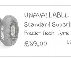 Tyre warmers