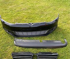 Mk6 Jetta bumper with fogs - Image 1/2