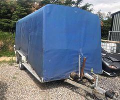 PRG enclosed tilt bed trailer