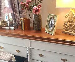 Upcycled Antique Double Chest of Drawers