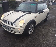 Mini Cooper 1.6 petrol nct ready