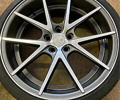 21” Bmw Staggered Alloy Wheels