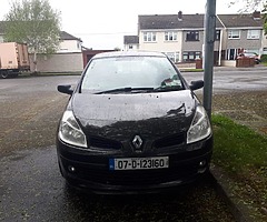 07 Renault Cleo 1.2 low k taxed