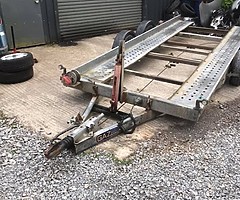 16ft brain james tilt bed trailer