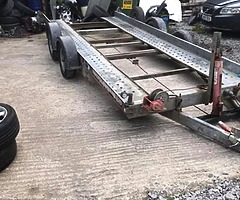 16ft brain james tilt bed trailer