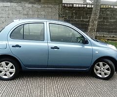 07 NISSAN MICRA 1.2 petrol,NCT-01.09.19