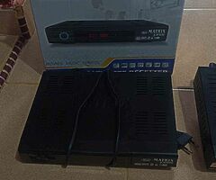 Dijual cepat 2unit Receiver parabola matrix soccer dan Matrix pro link. Hub. 08192605970 - Image 7/7