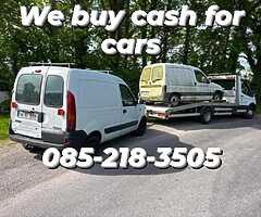 We buy cash for cars