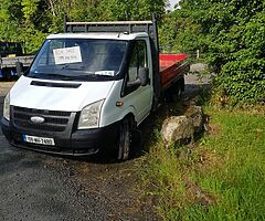 2008 FORD TRANSIT T350 NEW ENGINE DOE 4/23 EXCELLENT DRIVER ALUMINIUM DROP BODY (LIGHT )EXCELLENT DR