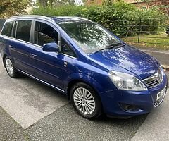 2012 Vauxhall  ZAFIRA 1.7 EXCITE CDTI DIESEL✅7