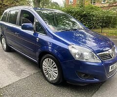 2012 Vauxhall  ZAFIRA 1.7 EXCITE CDTI DIESEL✅7