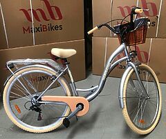 LADIES CITY BIKE + BASKET - 7 Shimmano Gears - DELIVERY  - Image 6/10