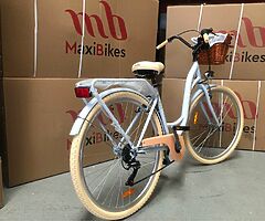 LADIES CITY BIKE + BASKET - 7 Shimmano Gears - DELIVERY  - Image 9/10