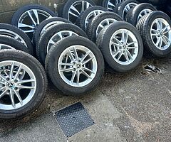 Mercedes 16inch genuine alloy wheels with Michelin tyres for sale