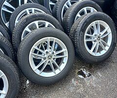 Mercedes 16inch genuine alloy wheels with Michelin tyres for sale - Image 4/7