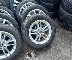 Mercedes 16inch genuine alloy wheels with Michelin tyres for sale - Image 5/7