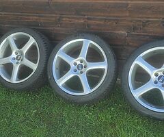 R18 5X100 SUBARU VW TOYOTA WHEELS