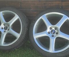 R18 5X100 SUBARU VW TOYOTA WHEELS