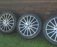 R17 5X120 BMW VW TRANSPORTER INSIGNIA WHEELS