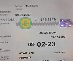 2006 diesel Hyunai Tucson