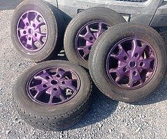 Ford transit alloys wheels