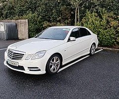 Mercedes E class 2012