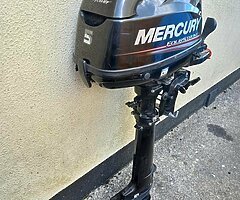 4-stroke  outboard  Mercury-5 hp - Image 6/6