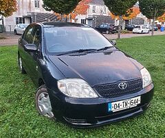 Toyota Corolla 1.4L Nct 08/23 & Tax 11/22 perfect driver