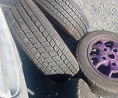 Ford transit set alloys wheels - Image 5/10