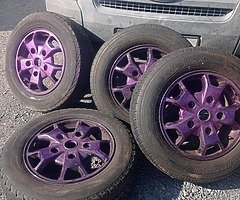 Ford transit set alloys wheels - Image 6/10