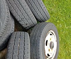 Ford transit set alloys wheels - Image 10/10