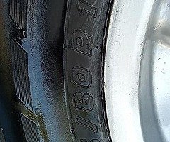 4x114 alloy wheels tidy set of wheels 4 nearly new tyres - Image 5/10