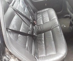 Leather seats