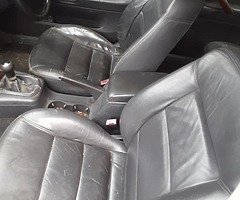 Leather seats