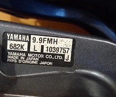 2-stroke  outboard  Yamaha-9,9 - Image 4/9