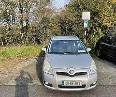 Toyota corolla verso 1.6 petrol