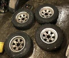 Jdm 4x4 alloys split rims r16