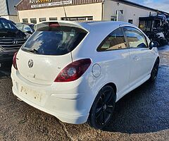 2012 OPEL/VAUXHALL CORSA 1.2 PETROL MANUAL FOR BREAKING ONLY!