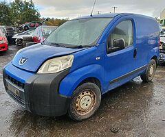 2015 PEUGEOT BIPPER 1.3HDI MANUAL FOR BREAKING ONLY!