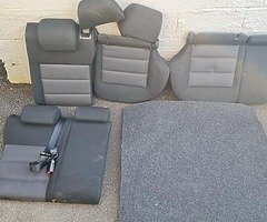 rear seat Skoda octavia 2