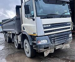 2 daf 8x4 tipper