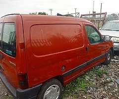 Van for breaking